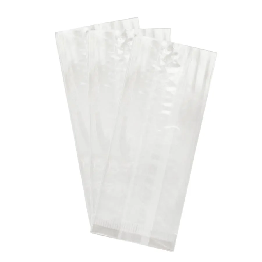 100pk Cellophane Bags 120x190mm (C6 compatible)