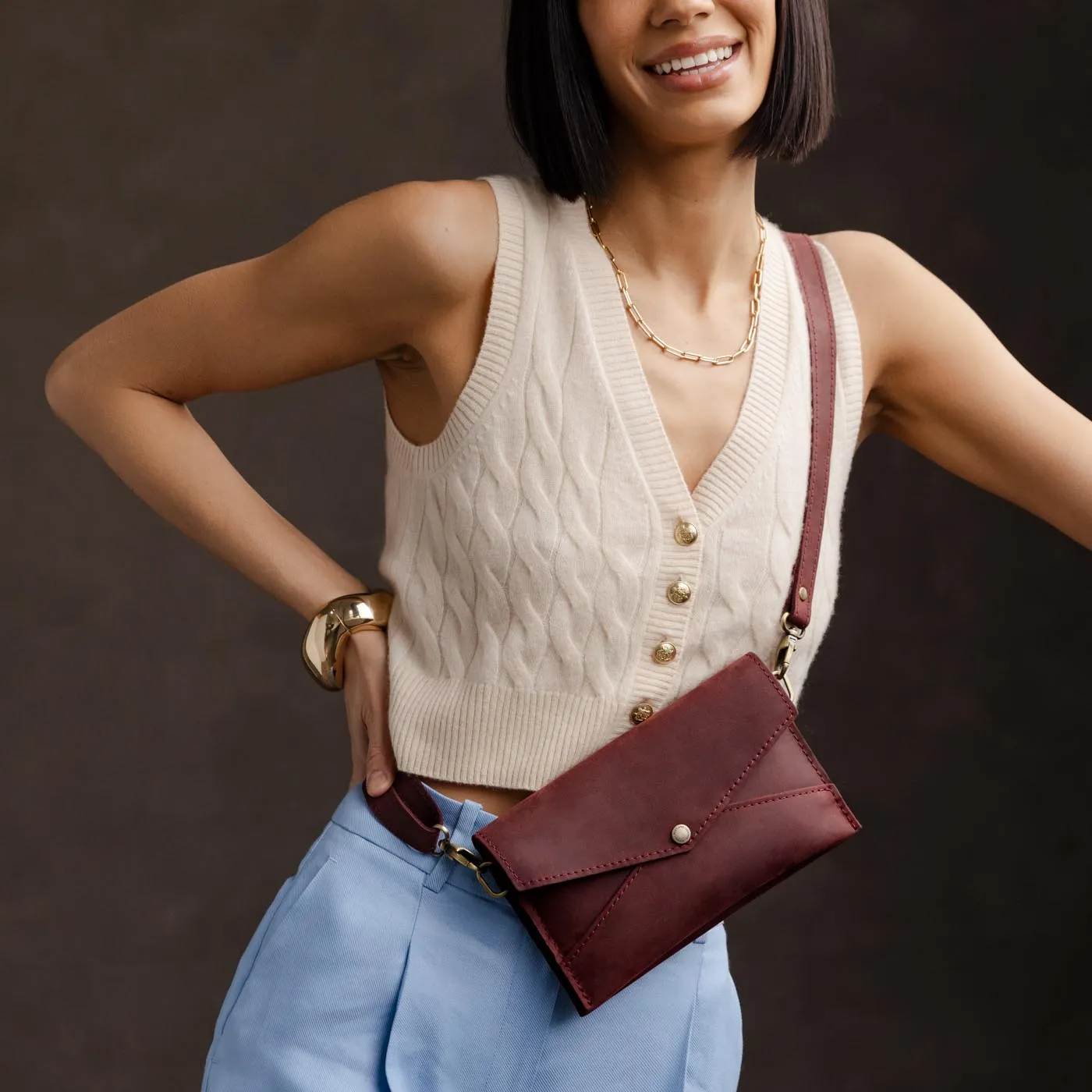 'Almost Perfect' Envelope Convertible Crossbody