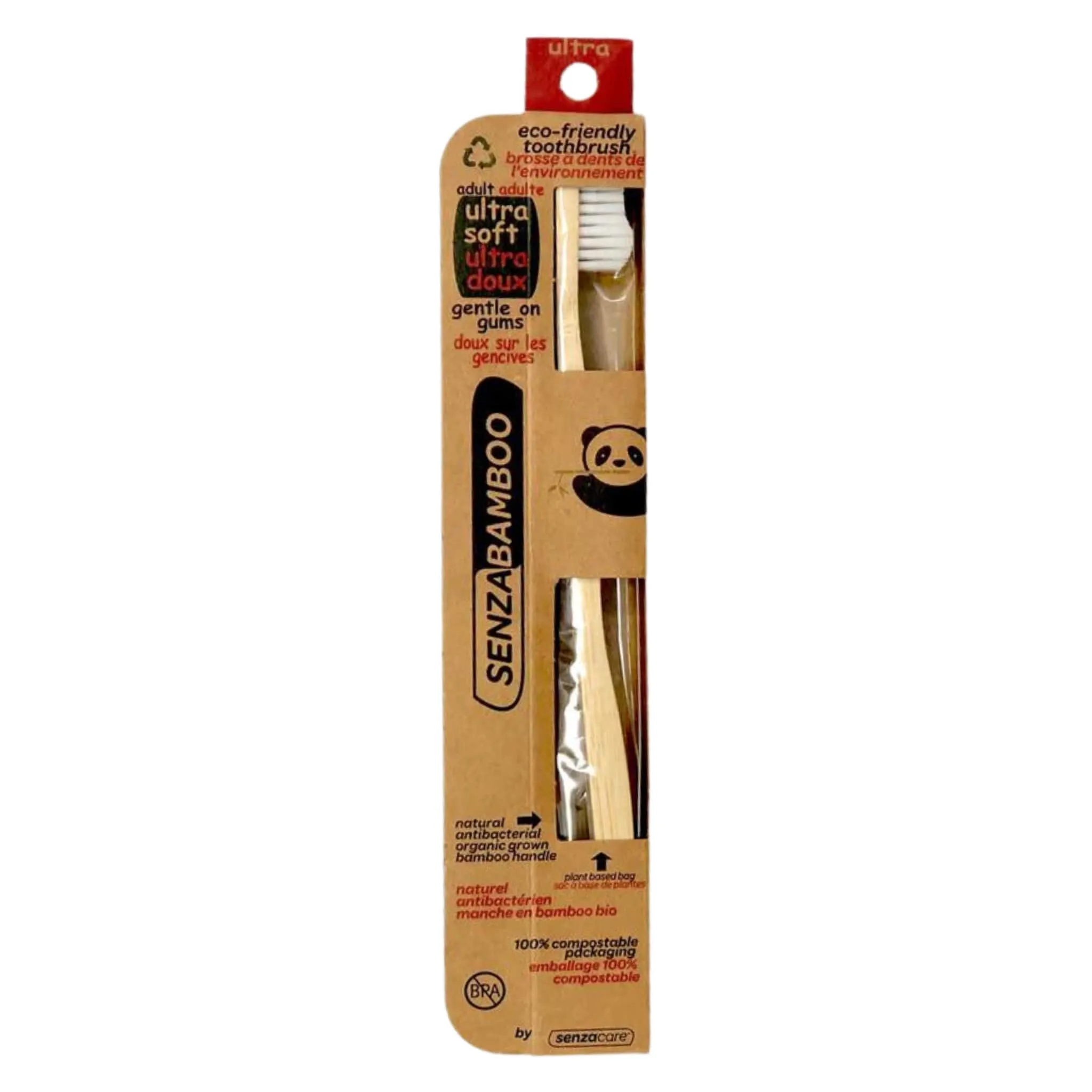 Bamboo Toothbrush - Adult