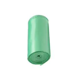 Bio-degradable Eco Friendly Garbage / Trash Bags Rolls (19" x 21") (Green)