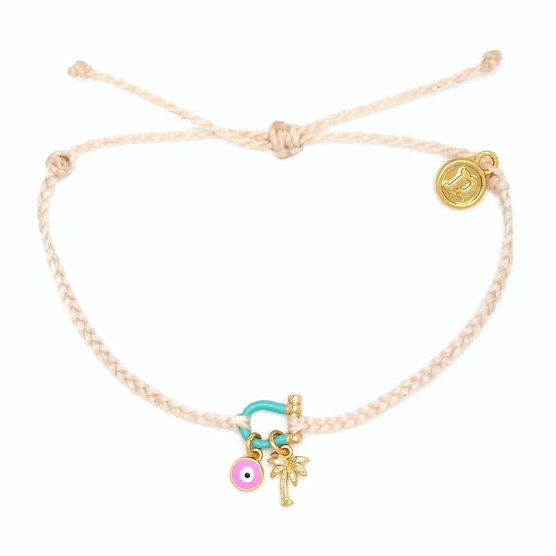 Bonne Chance Gold Charm Bracelet