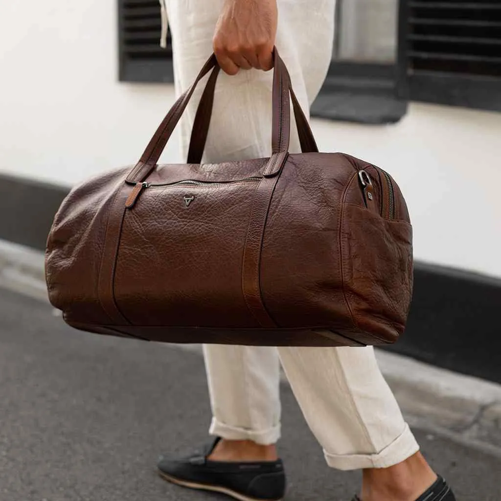 Brando Oryx Military Style Duffel | Brown