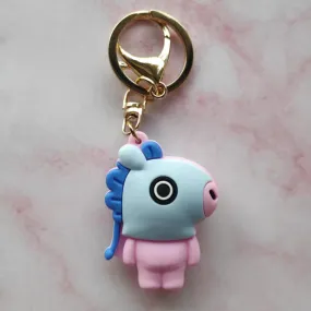 BTS Band Mang | Silicone 3D | Keychain