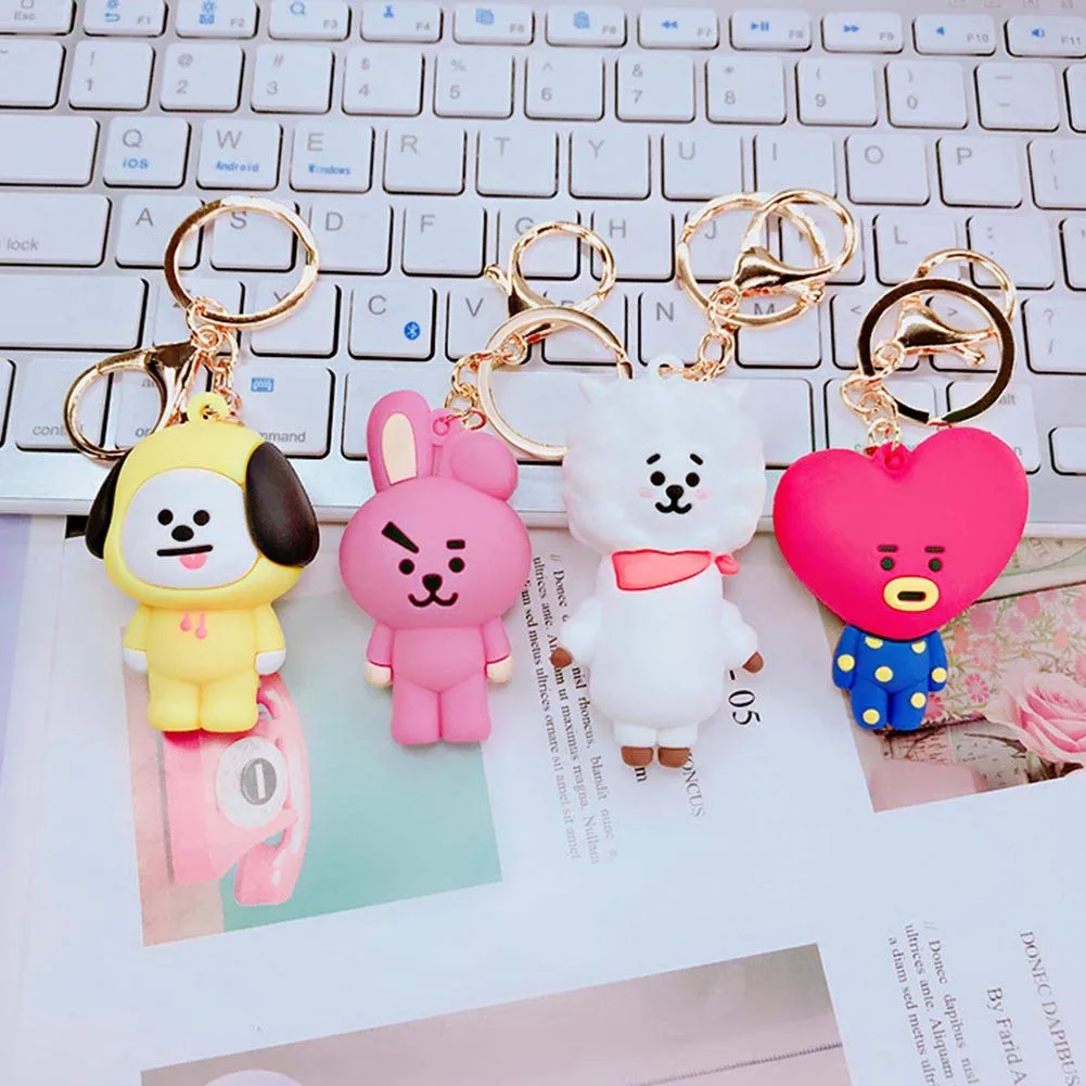 BTS Band Shooky | Silicone 3D | Keychain