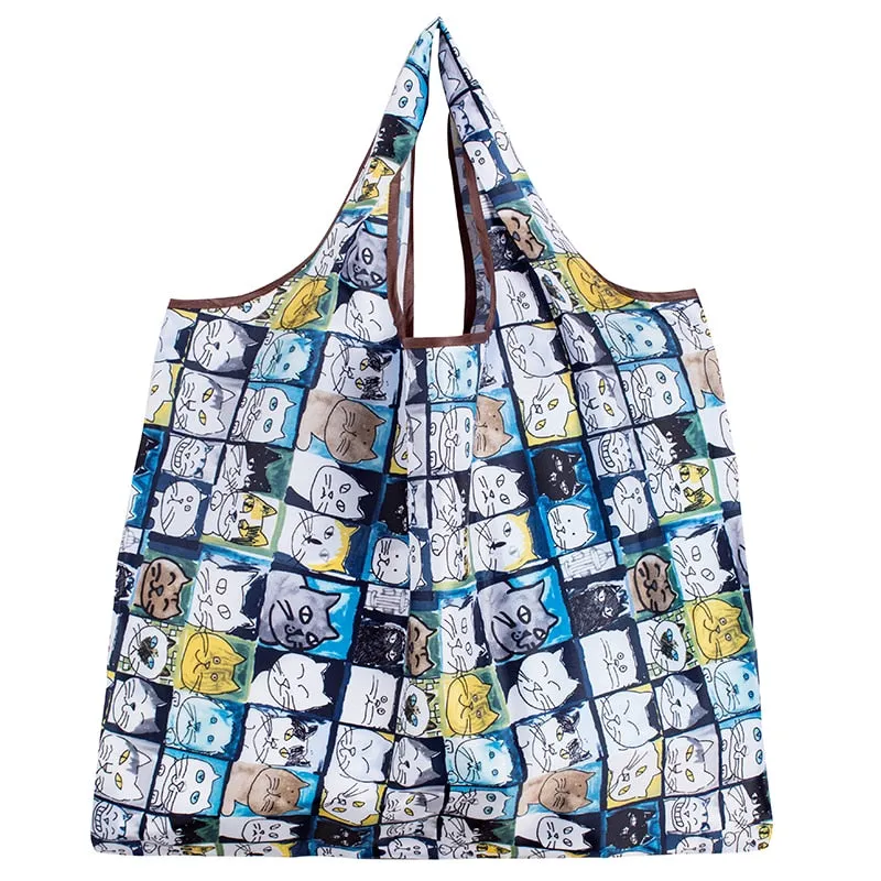 Foldable Large Thick Reusable Shopping Bag