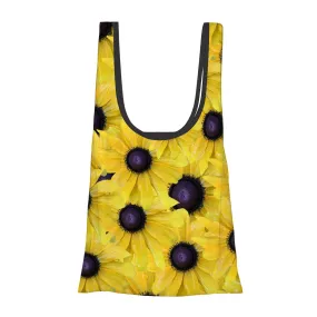 Folding Shopping Bag (Polyester with storage pouch) Rudbeckia 1