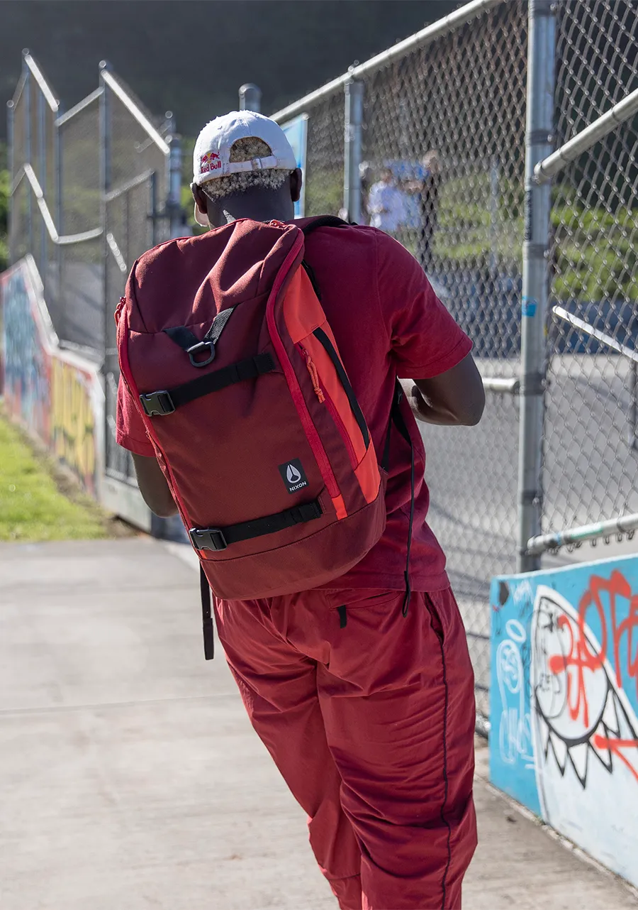 Hauler 25L Backpack - Burgundy / Fire