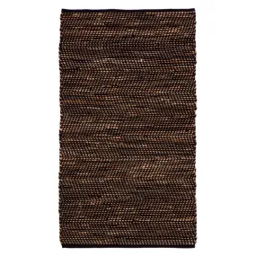 IBIS Black Jute Large Rug