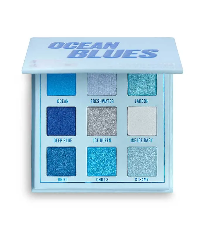 Makeup Obsession - Paleta de sombras Ocean Blues