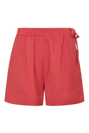 MAYA - Rayon Pink Shorts