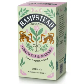 Organic Green Tea & Jasmine Tea Bags