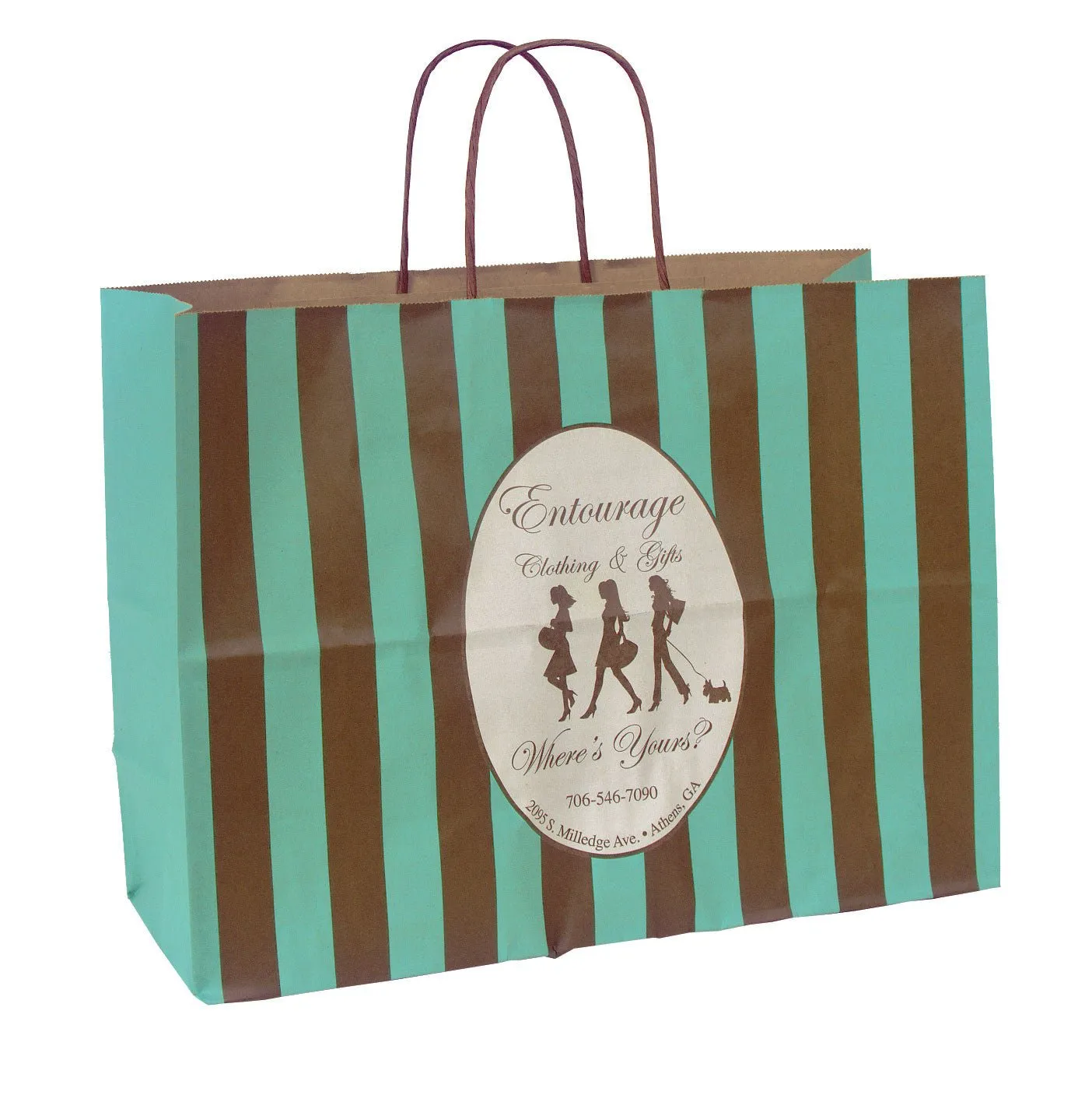 Paper Shopping Bags (Custom Printed)