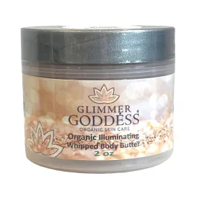 Rose Gold Subtle Level 1 Glow Organic Shimmer Body Butters Travel Size 2 oz