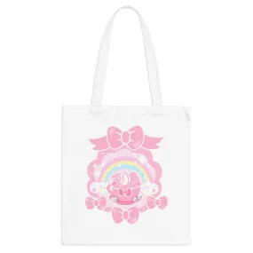 Teatime Fantasy Cotton Tote Bag