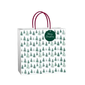 Trees in Snow Large Gift Bag