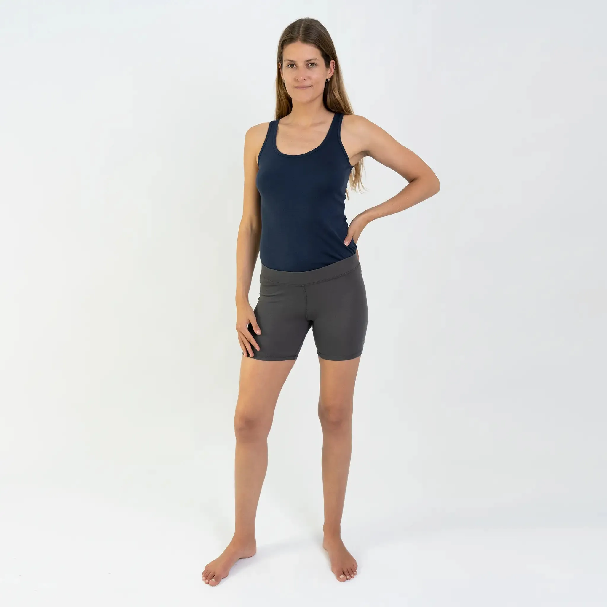 Women's Organic Pima Cotton Biker Shorts